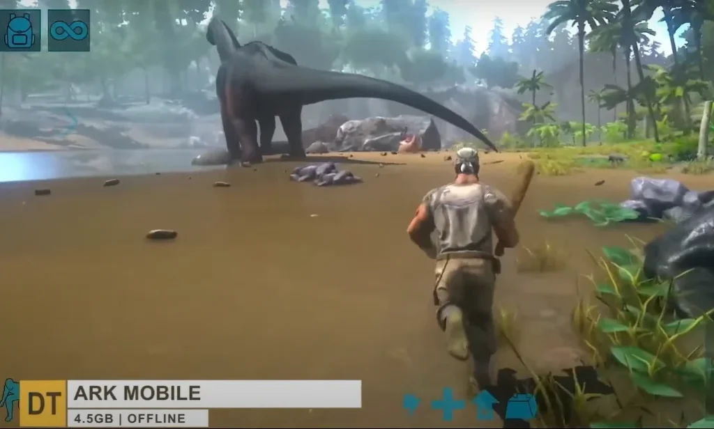 لعبة Ark Mobile العاب بدون نت