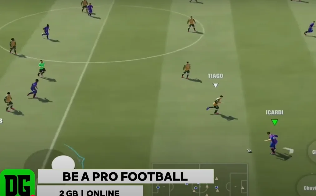 لعبة Be A PRO FOOTBALL افضل 5 العاب كرة قدم للموبايل