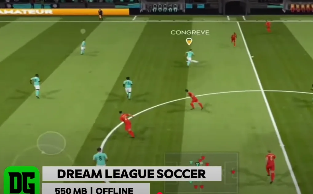 لعبة DREAM LEAGUE SOCCER افضل لعبة كرة قدم تعليق عربي