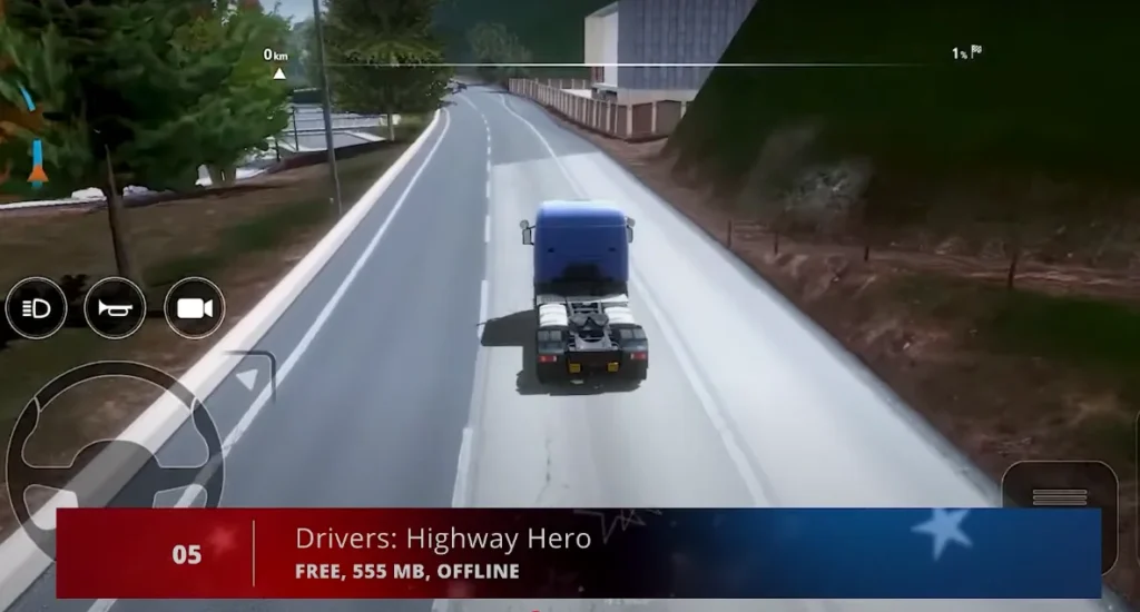 لعبة DRIVERS HIGHWAY HERO العاب بدون انترنت