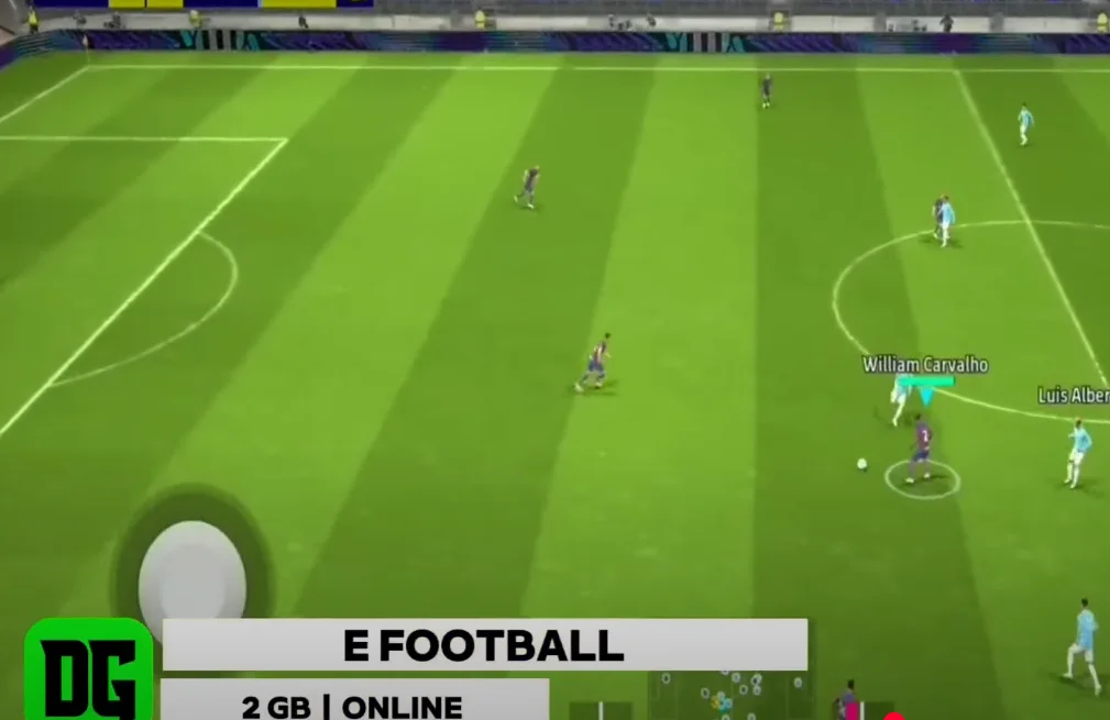 لعبة E FOOTBALL افضل لعبة كرة قدم في العالم بدون نت