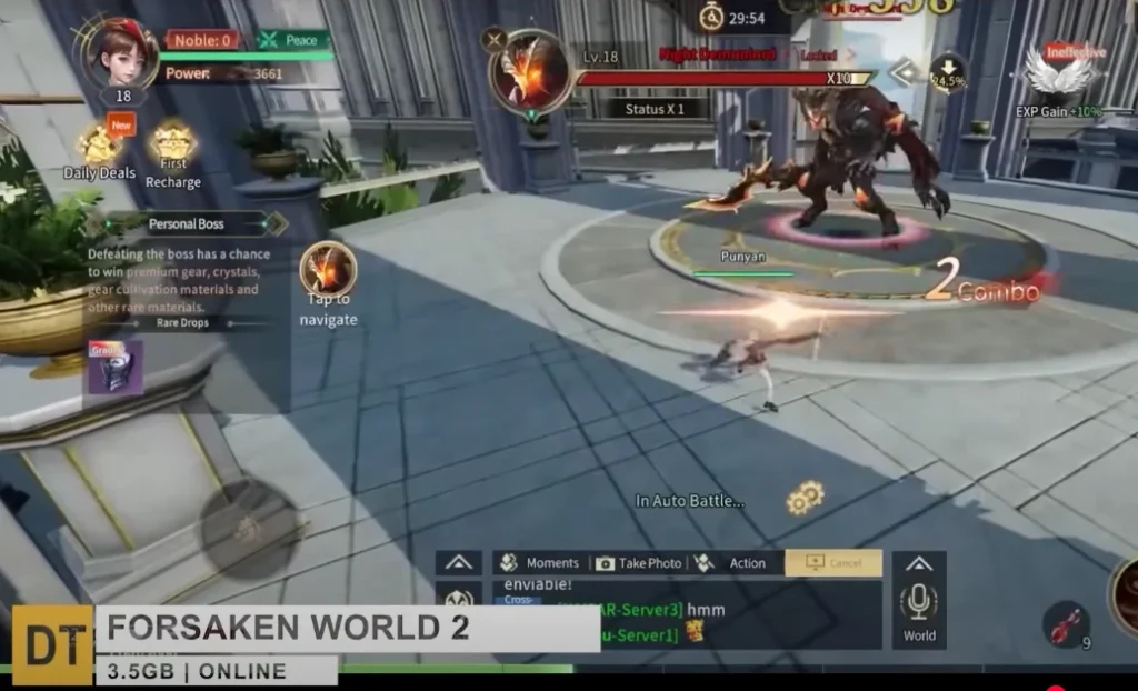 لعبة FORSAKEN WORLD 2 افضل العاب جديدة للاندرويد