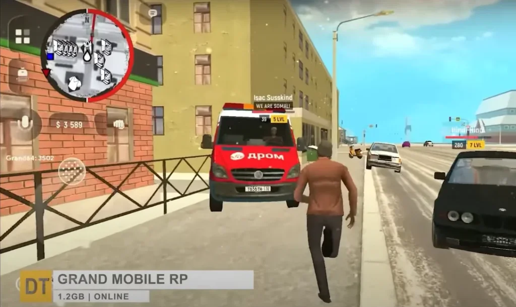 لعبة Grand Mobile RP العاب موبايل 2025