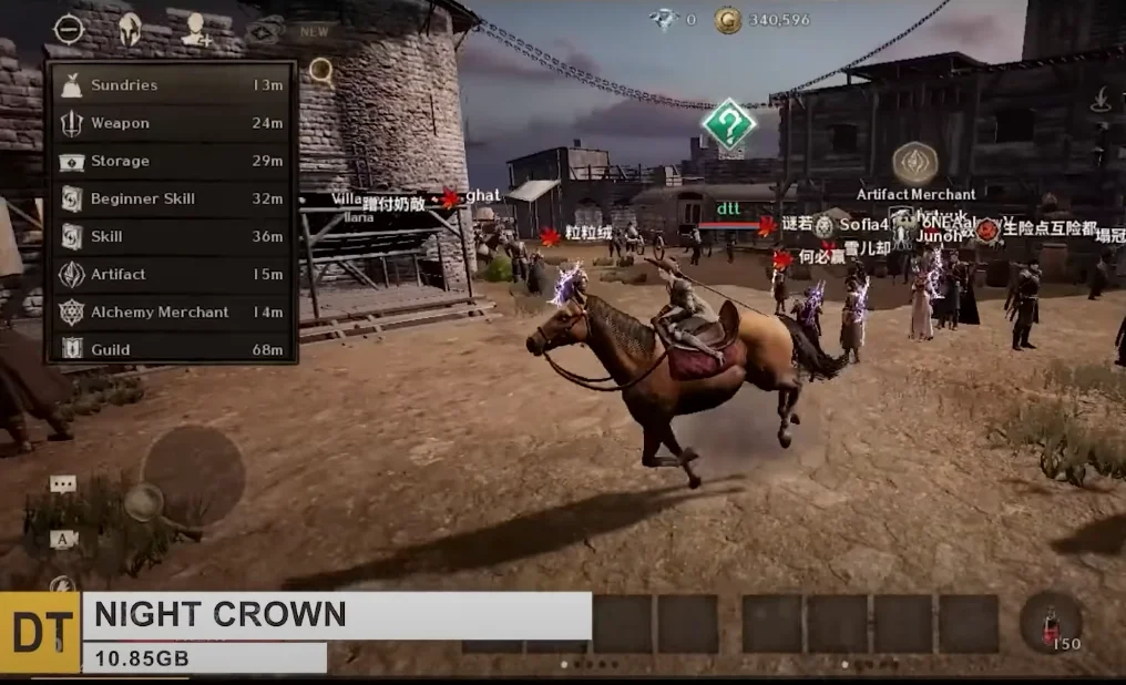لعبة NIGHT CROWN افضل العاب جديدة للاندرويد