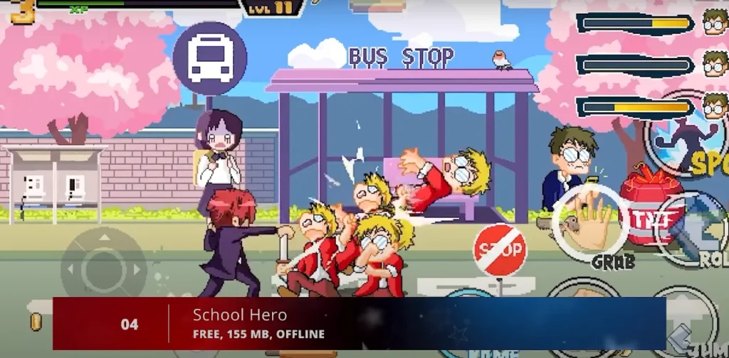 لعبة SCHOOL HERO افضل العاب بدون نت