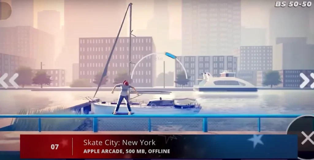 لعبة SKAT CITY NEW YORK العاب موبايل بدون نت