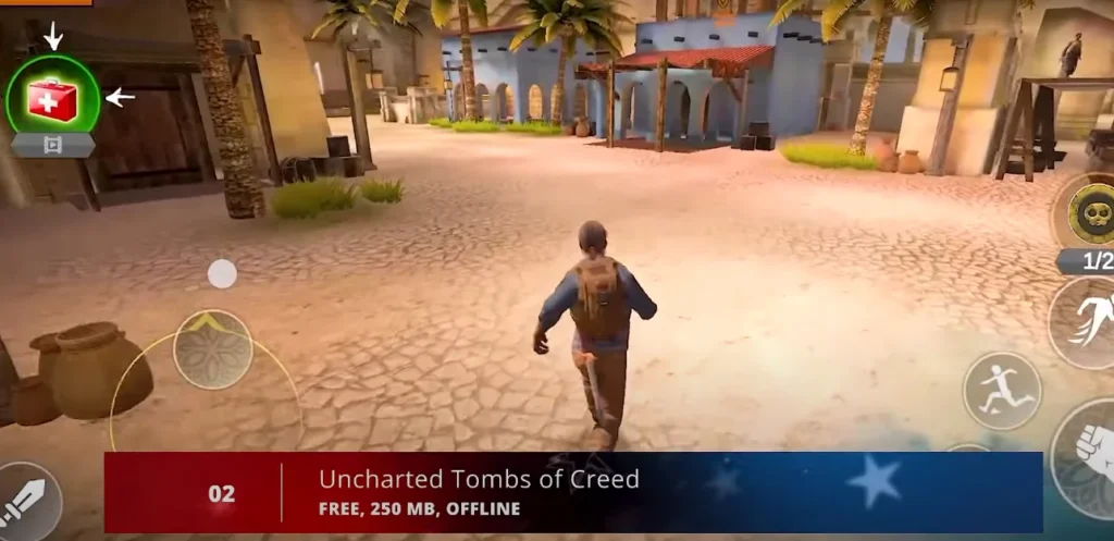 لعبة UNCHARTED TOMBS OF CREED افضل 10 العاب بدون نت