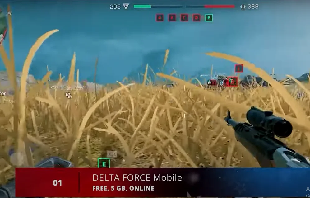 لعبة delta force mobile افضل العاب الجوال
