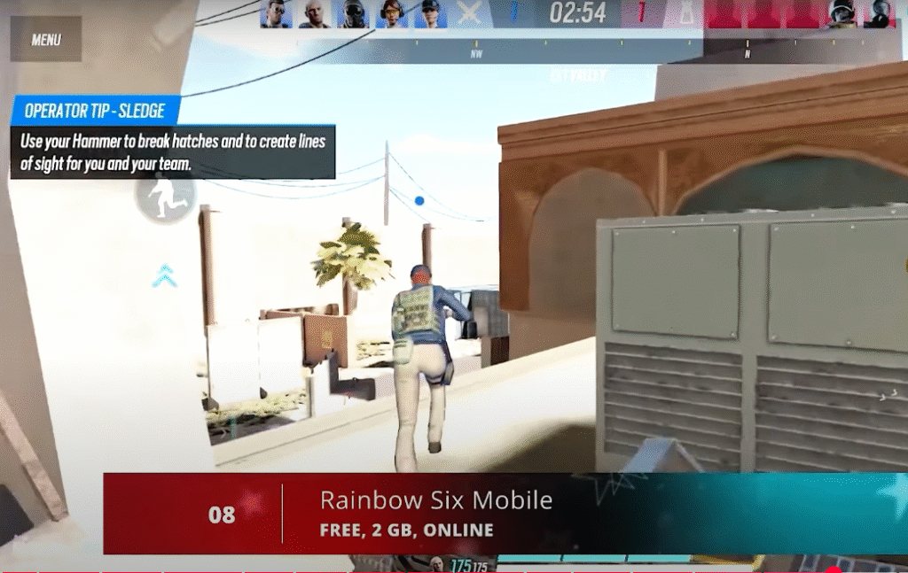 لعبة rainbow six mobile العاب اطلاق نار للاندرويد