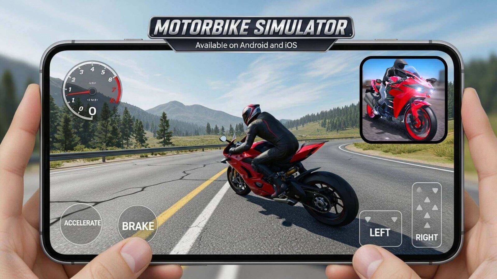 احصل علي لعبه محاكي الدراجات النارية motorcycle simulator