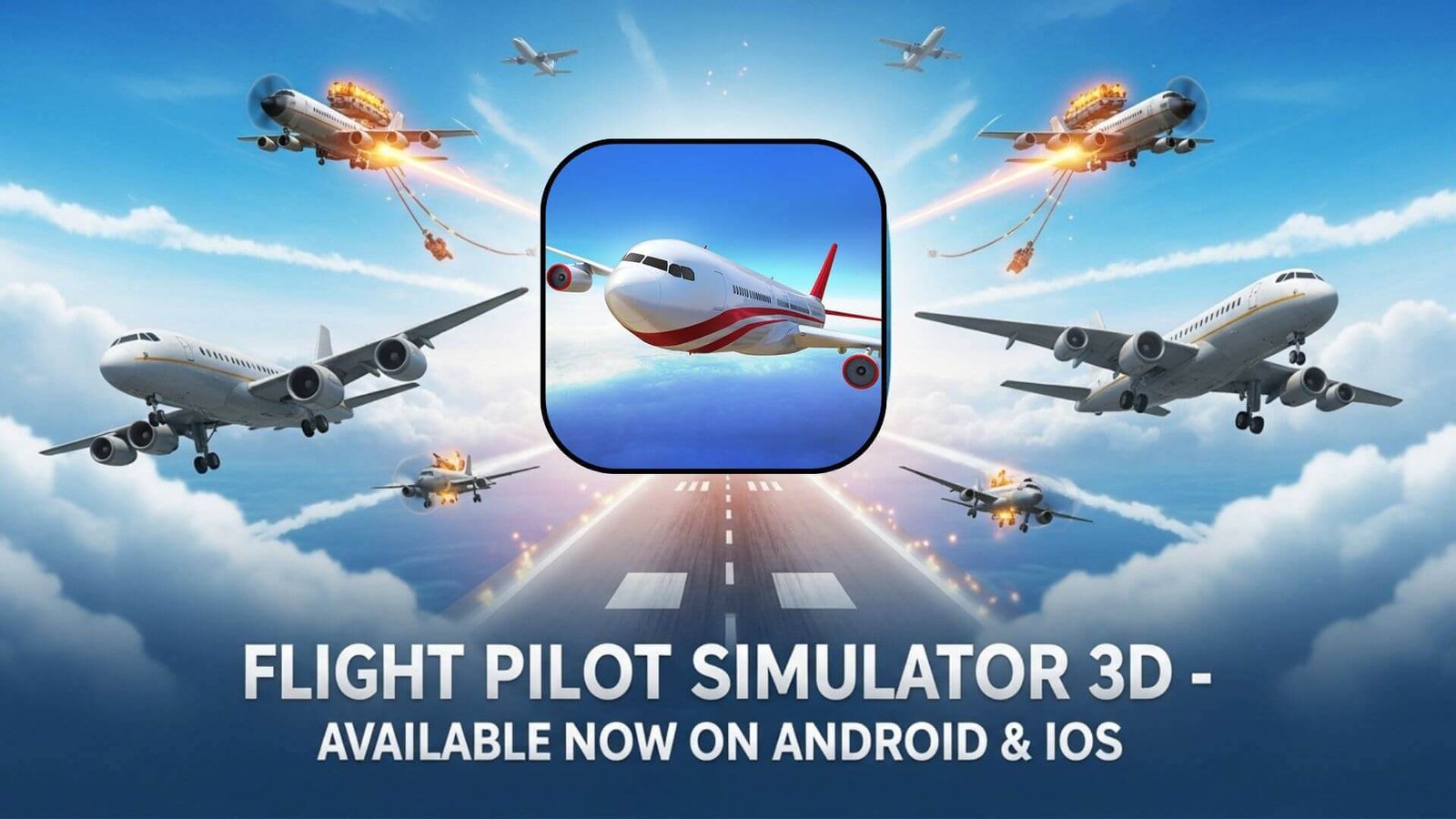 احصل علي لعبة flight pilot simulator 3d