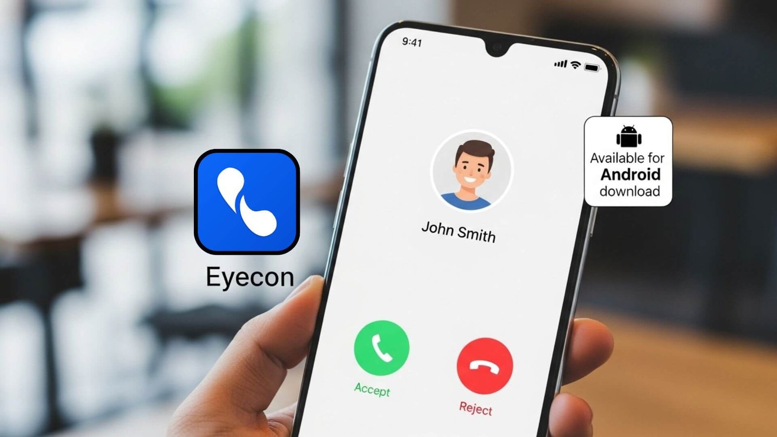 احصل علي تطبيق معرف eyecon ومانع رسائل السبام للاندرويد