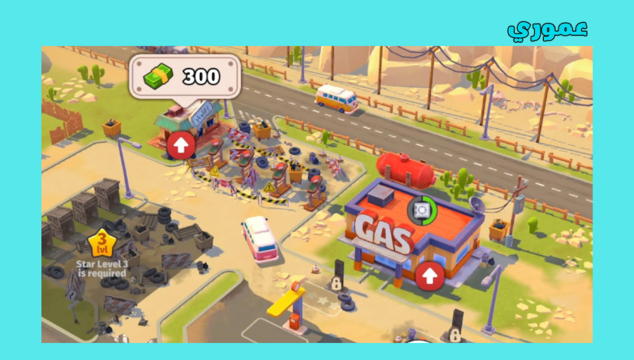 تحميل لعبة roadside empire للاندرويد والايفون 2026 اخر اصدار