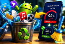 كيف افرغ مساحة التخزين للاندرويد 2026